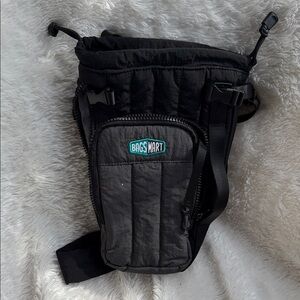 Black Crossbody Bag for Men